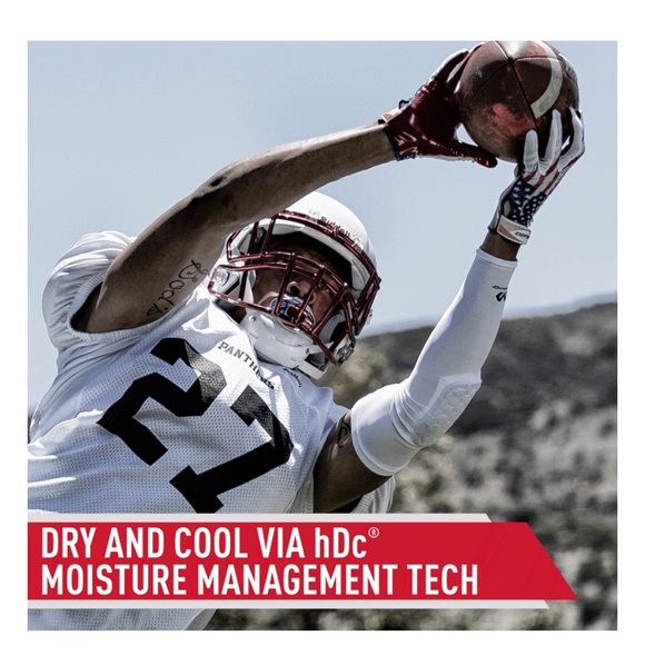 NWT McDavid Elite HEX Shooter Arm Sleeve with pad Large White - Picture 3 of 5